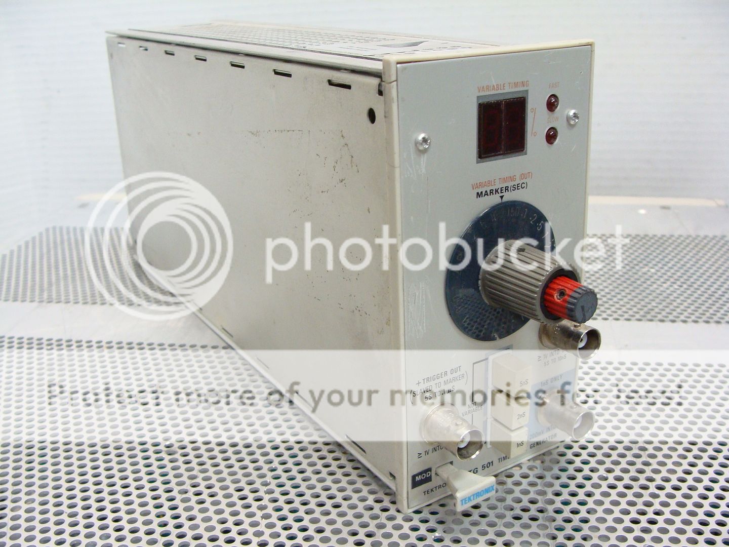 Tektronix Tek TG 501 / TG501 Time Mark Generator PlugIn 5sec 1ns, 1v